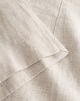 Lia Linen Top - Beige
