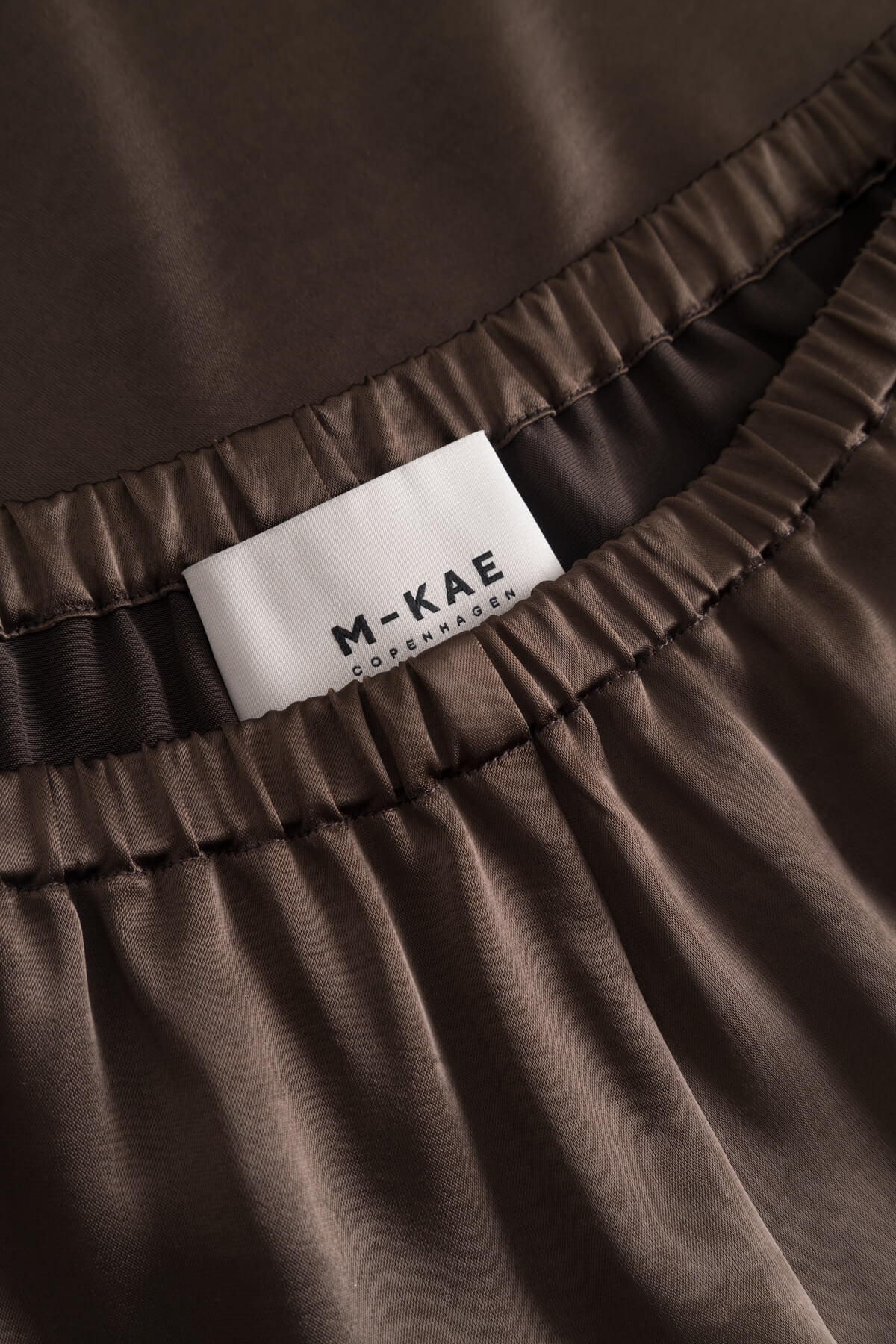 Ames Satin Pants - Espresso