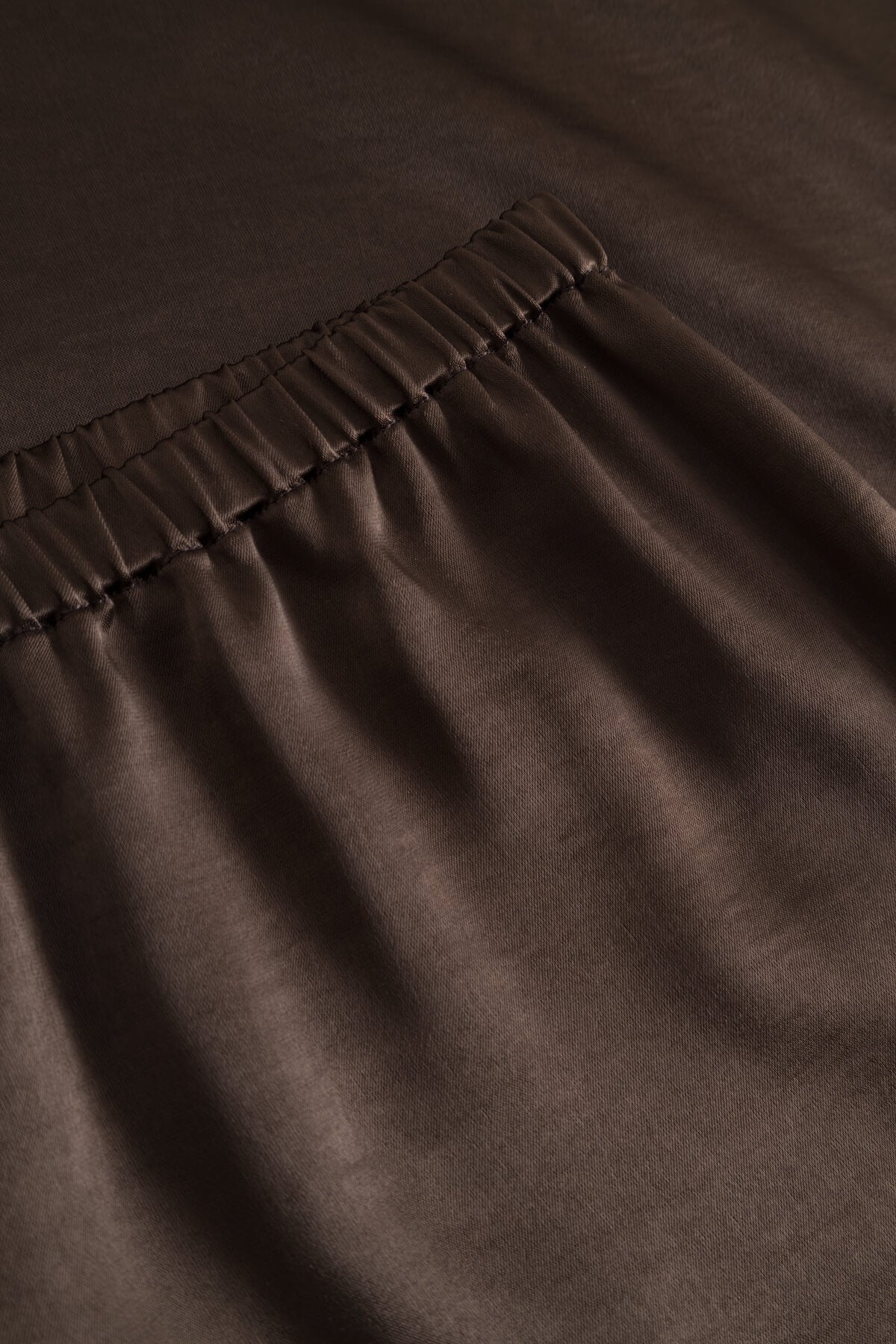 Ames Satin Pants - Espresso