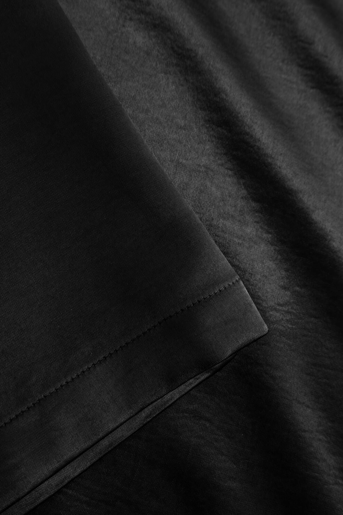 Ames Satin Pants - Black