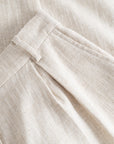 Cala Linen Pants - Beige