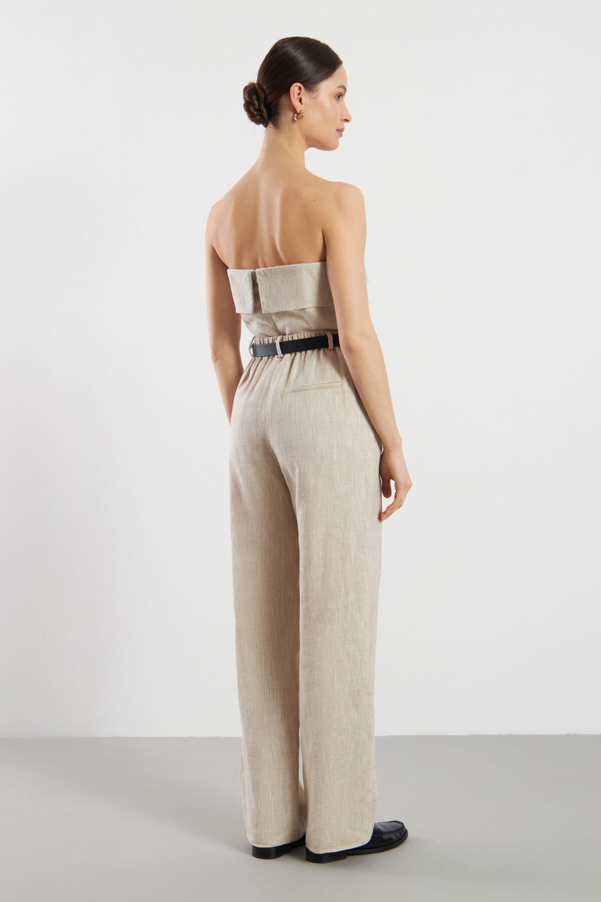 Cala Linen Pants - Beige