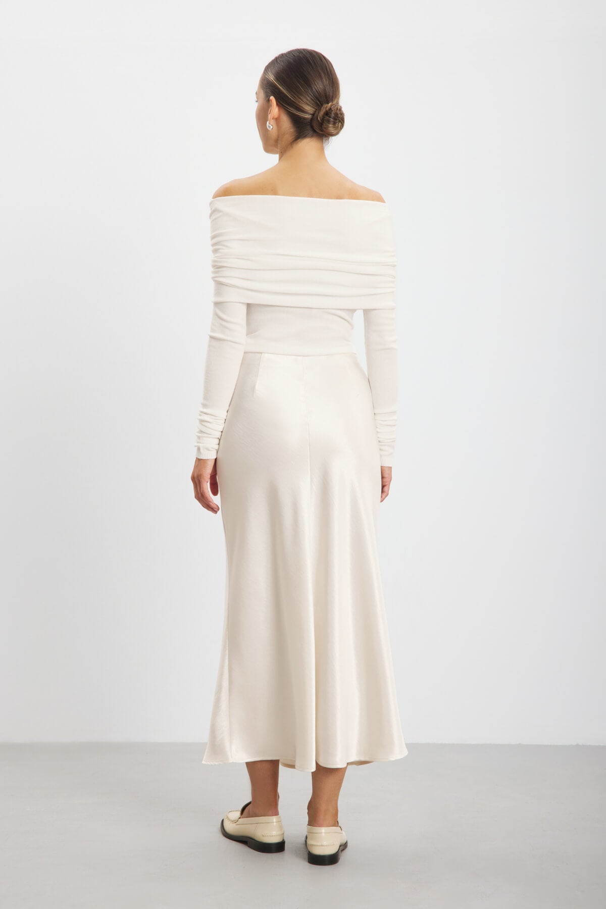 Gilmore Maxi Skirt - Cream