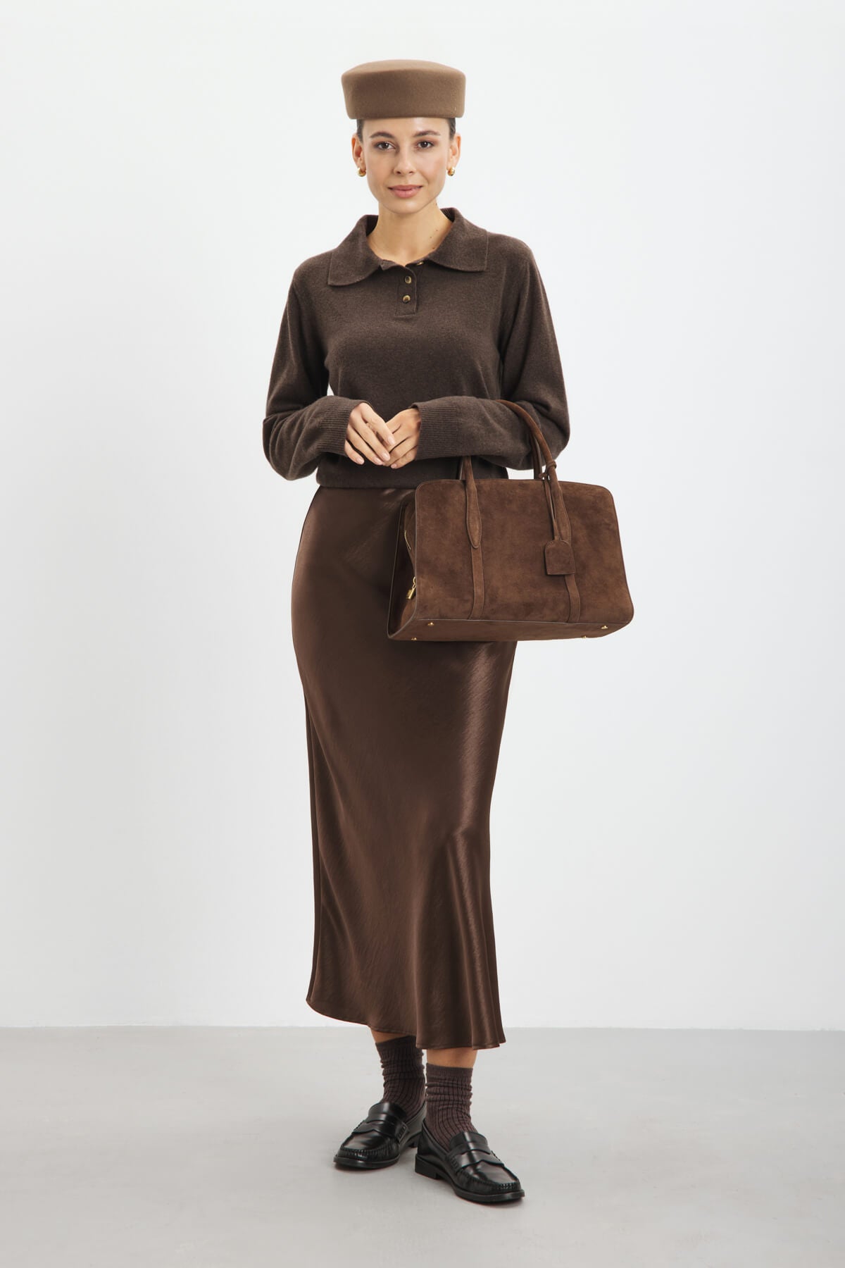 Gilmore Maxi Skirt - Espresso