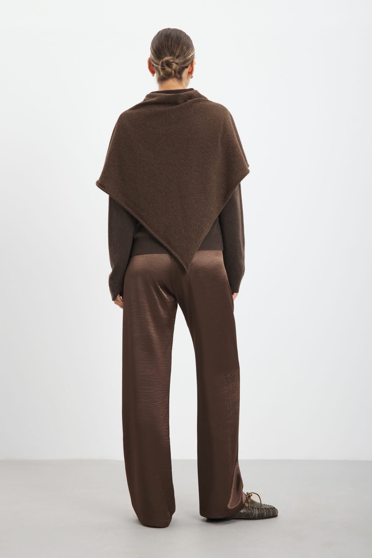 Jasmin Scarf - Espresso