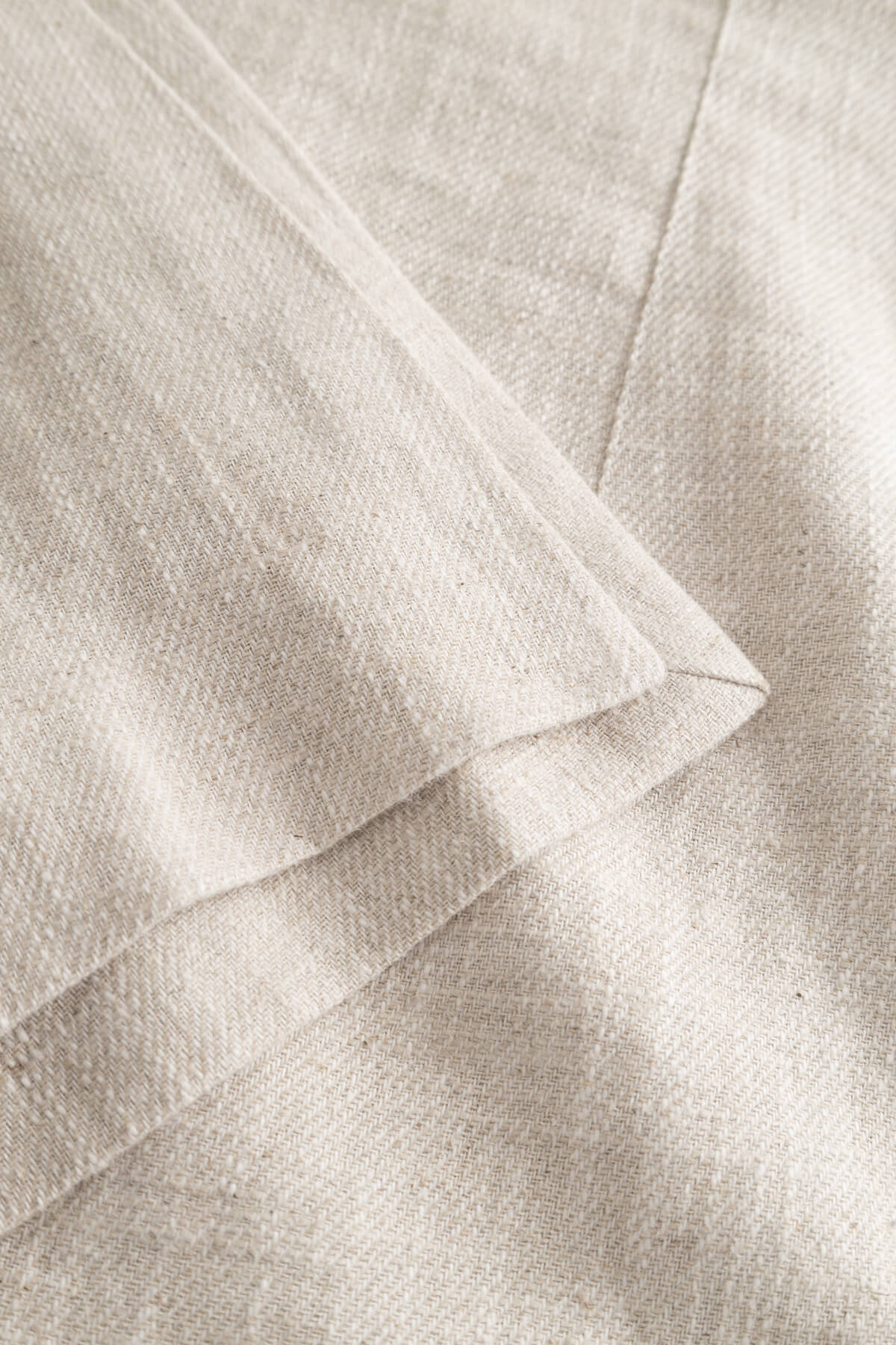 Lia Linen Top - Beige