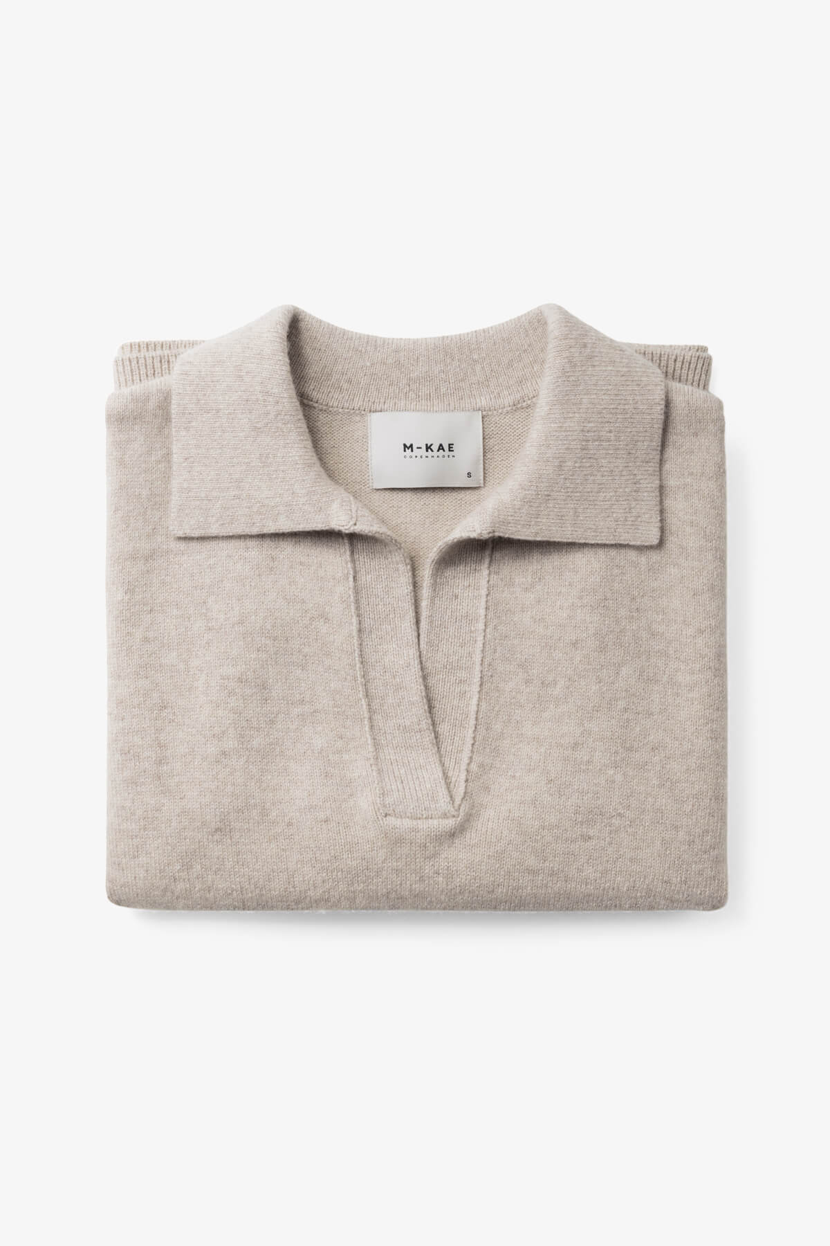 Menton Polo Blouse - Beige