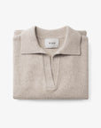 Menton Polo Blouse - Beige