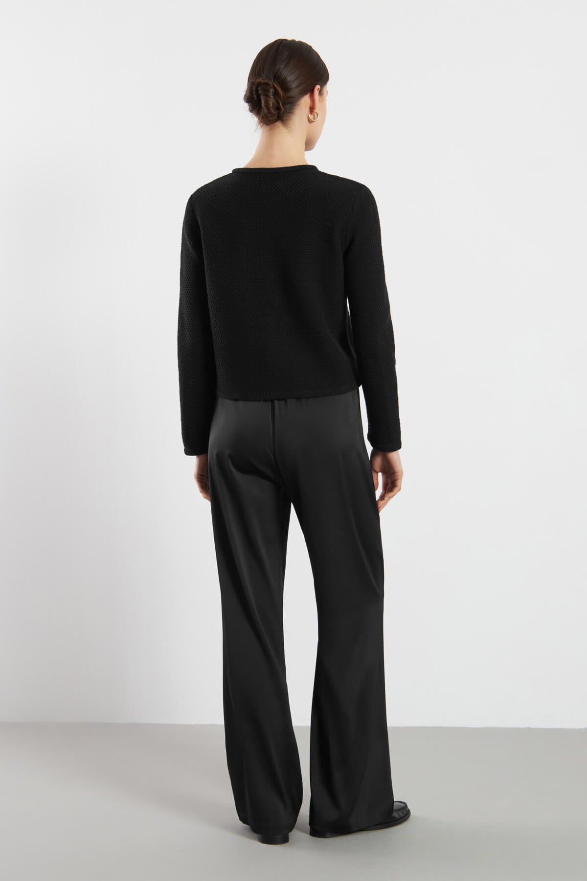 Sienna Cardigan - Knitted Black