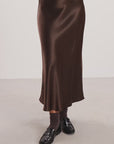 Gilmore Maxi Skirt - Espresso
